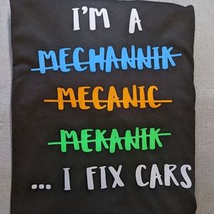 Men's graphic Tshirt, car guy, for the mechanic in your life!